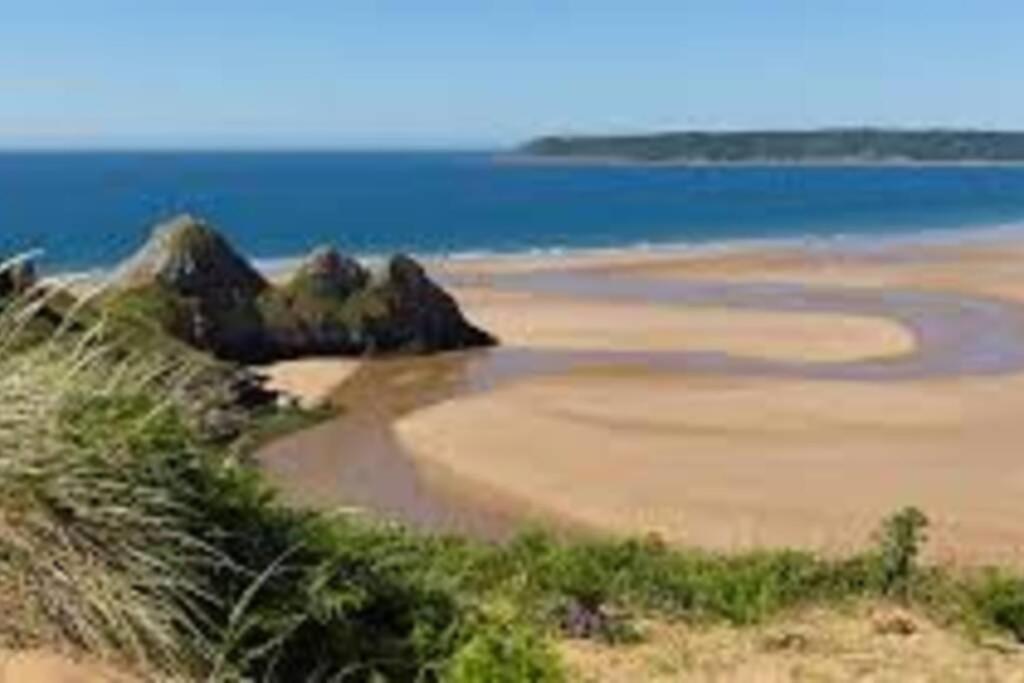 Perfect For The Family And Beaches - Gower Cwtch Villa Swansea Exteriör bild